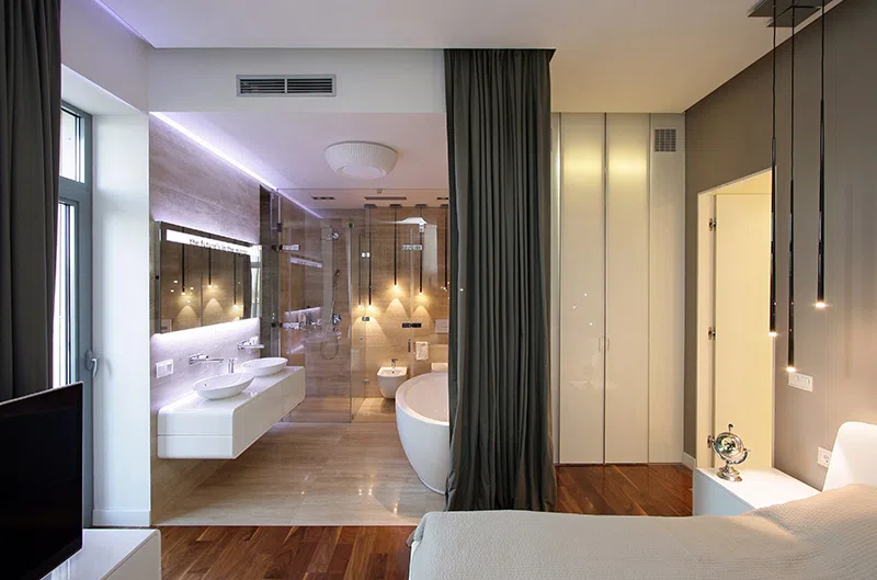 Thiết kế nhà vệ sinh hiện đại và tiện lợi