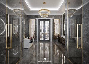 Thiết bị vệ sinh tân cổ điển