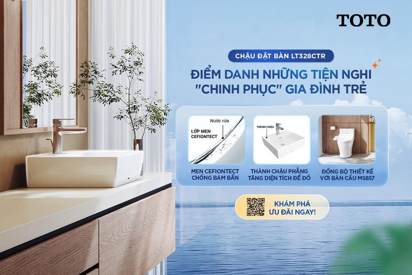 Chậu Đặt Bàn TOTO LT328CTR