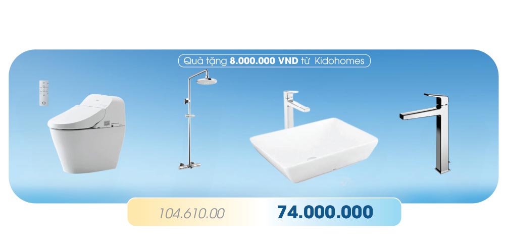 Combo Thiết Bị Vệ Sinh TOTO 1