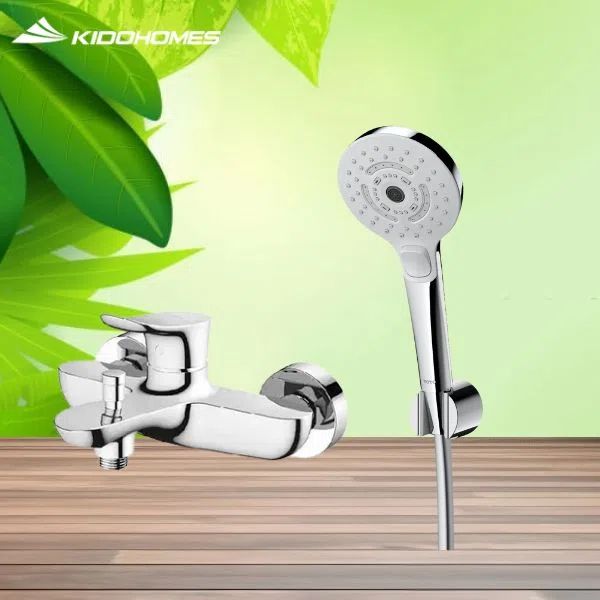 Bộ sen vòi nóng lạnh GO TOTO bát sen massage 3 chế độ TBG01302VA/TBW01035V