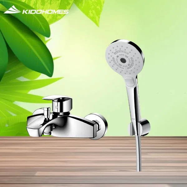 Bộ sen vòi nóng lạnh GM TOTO bát sen massage 3 chế độ TBG09302VA/TBW01035V