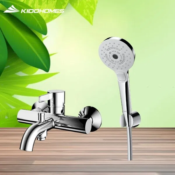 Bộ sen tắm nóng lạnh GF TOTO bát sen massage 3 chế độ TBG11302VA/TBW01035V