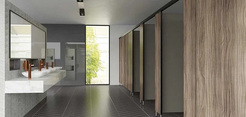 Kích thước nhà vệ sinh công cộng phải luôn đạt tiêu chuẩn