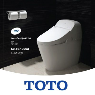 Bàn cầu điện tử toto