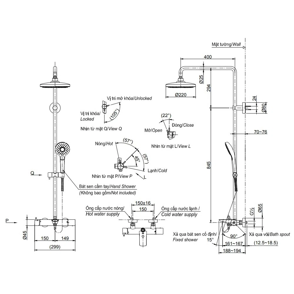 Sen cây nóng lạnh TOTO TBW01301B