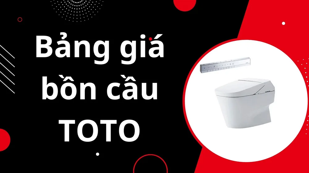 Bảng giá bồn cầu TOTO 2023