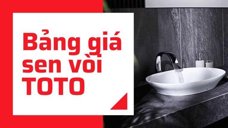 Bảng giá sen vòi TOTO 2023