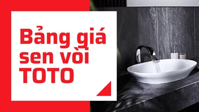 Bảng giá sen vòi TOTO 2023