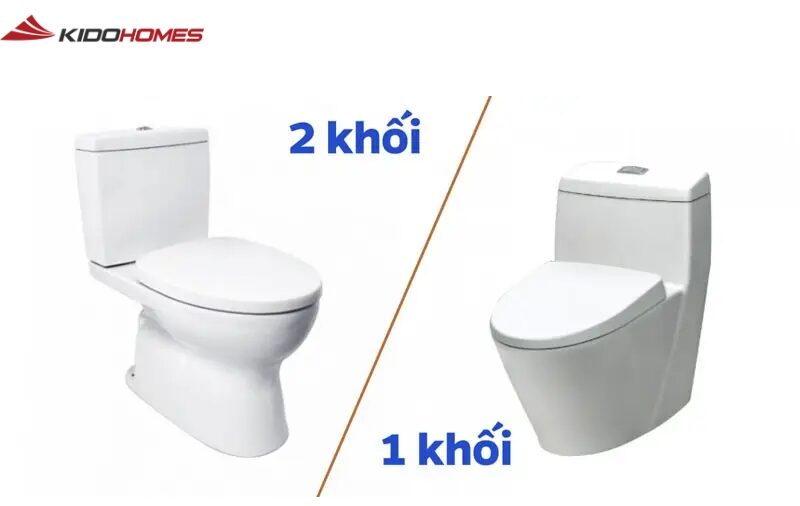 Bồn cầu TOTO 1 khối hay 2 khối tốt hơn