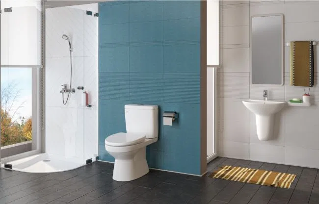 Bồn cầu 2 khối TOTO có thiết kế sang trọng
