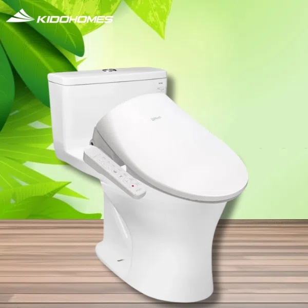Bàn cầu một khối thông minh nắp Daelim Dobidos MS855DT2#XW/DB 5500