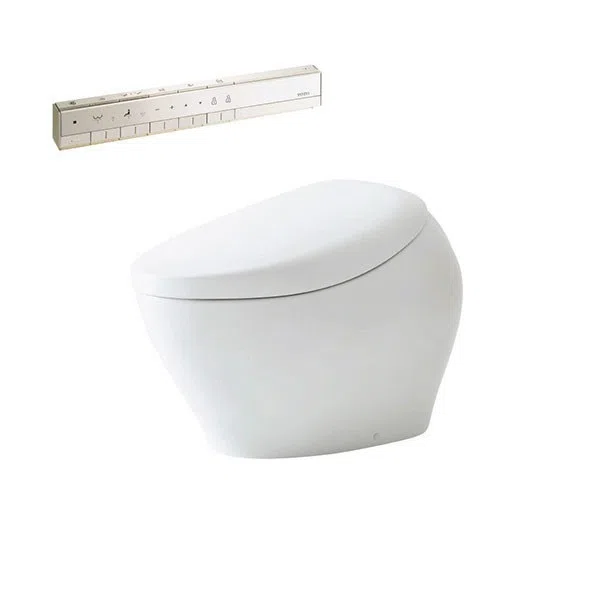 Bồn cầu thông minh TOTO NEOREST AH - Sự kết hợp hoàn hảo giữa công nghệ và thiết kế đỉnh cao - Bồn Cầu Điện Tử TOTO Neorest CS901KVT#NW1/T53P100VR (CS901KVT#NW1/T53P100VR)