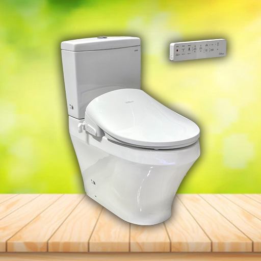 Bồn cầu thông minh nắp Daelim Dobidos CS948DT8#XW/DB 5600