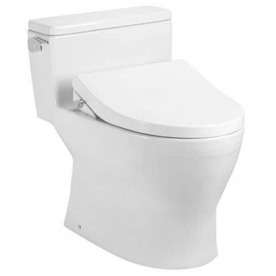 Bồn cầu 1 khối TOTO MS188VKE4#XW nắp rửa cơ (MS188VKE4#XW)