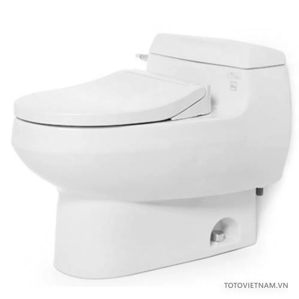 Top bồn cầu 1 khối TOTO giá rẻ hút khách - Bồn cầu 1 khối TOTO MS688E2#XW (MS688E2#XW)