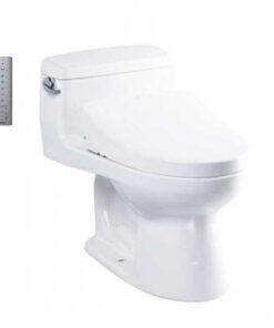 Bồn cầu TOTO MS864W11 - 1 khối, nắp điện tử Washlet