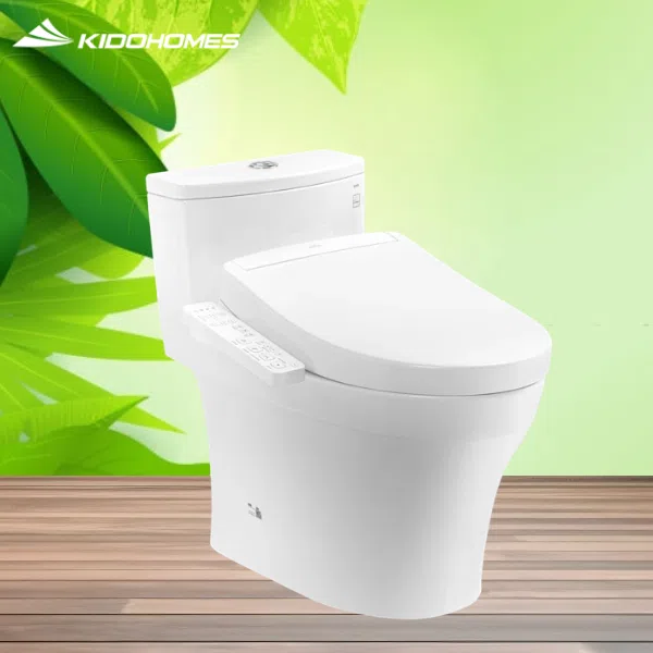 Bàn cầu 1 khối TOTO MS885CDW24#XW kết hợp nắp rửa điện tử WASHLET S2 - TCF33461GAA