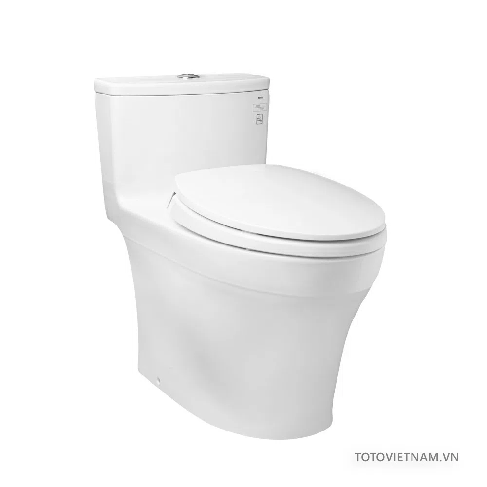 Bồn cầu 1 khối TOTO MS885DT2#XW, nắp đóng êm