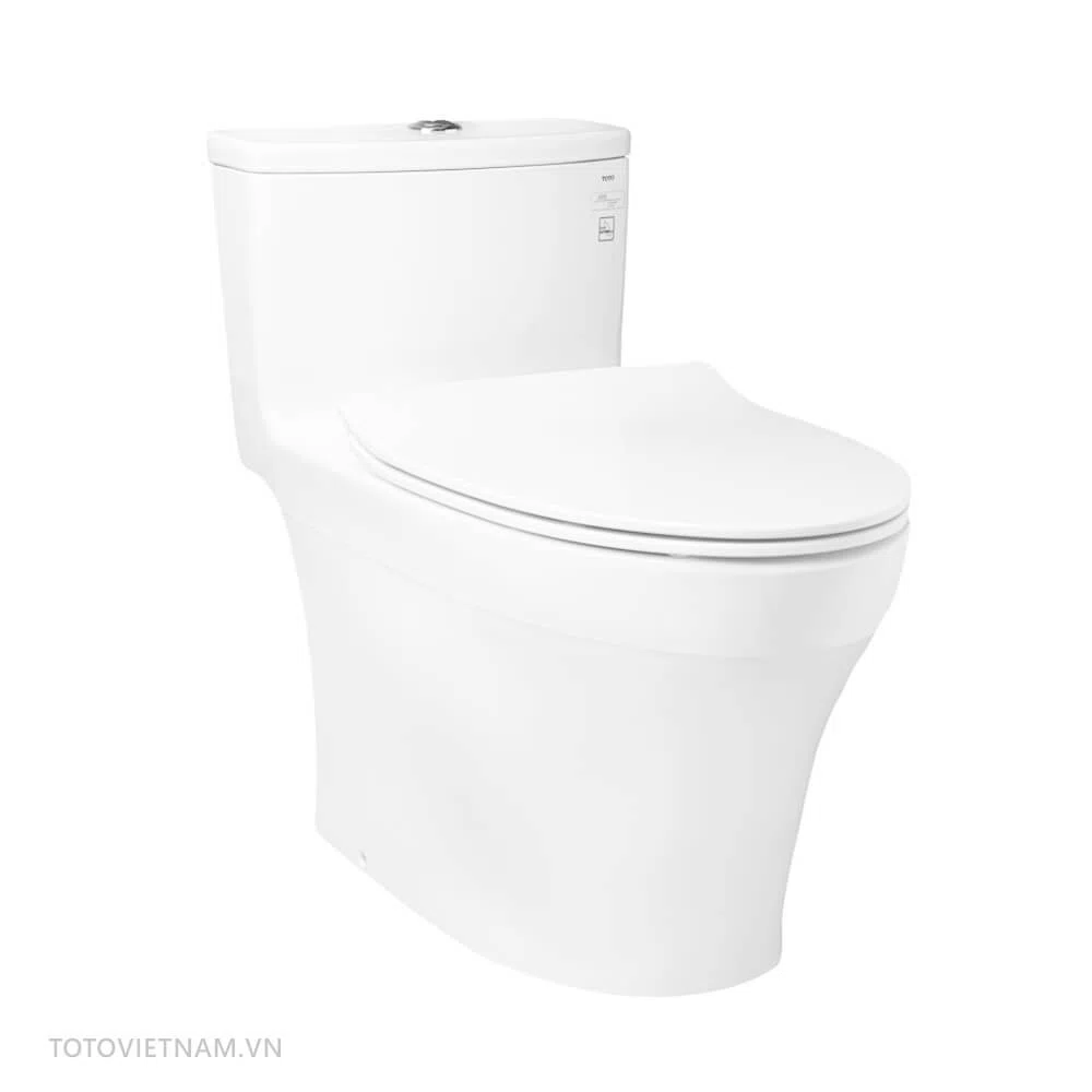 Bồn cầu 1 khối TOTO MS885DT8#XW, nắp đóng êm