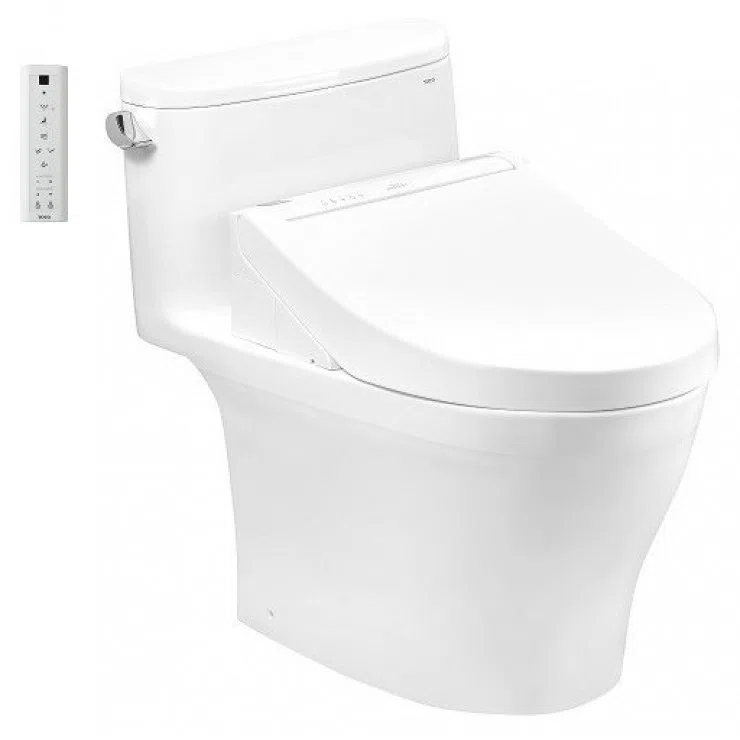 Bồn Cầu 1 Khối Nắp Rửa Điện Tử TOTO MS887CRW15#XW