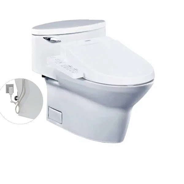 Phòng tắm 2m² thiết kế hiện đại