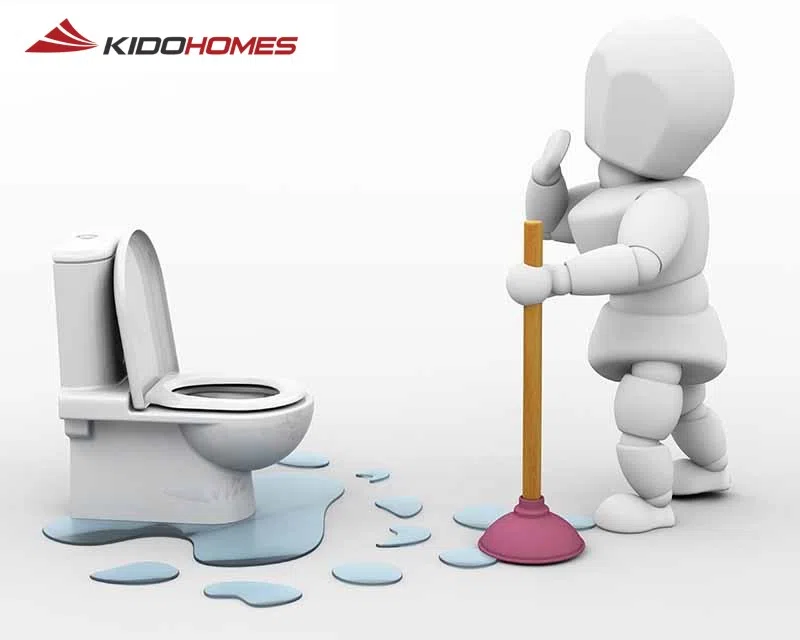 Bồn cầu TOTO bị rò rỉ nước và cách sửa
