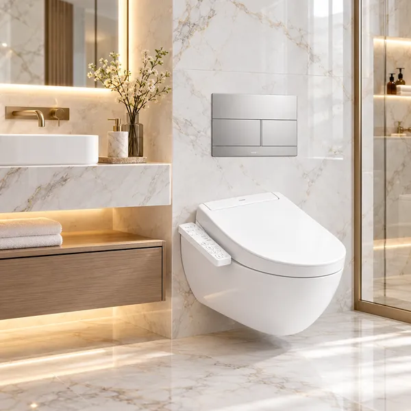 Bồn cầu treo tường TOTO CW812REA/TCF33461GAA/WH172AT/TCA465/MB171M#SS – Nắp điện tử Washlet S2