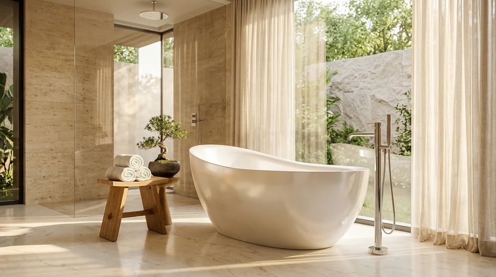 Kinh nghiệm chọn bồn tắm nằm TOTO: nên mua nhựa acrylic ngọc trai hay gang tráng men?