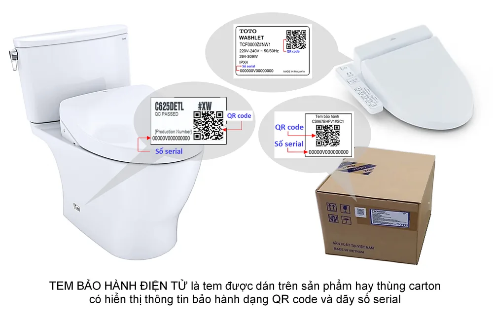 Cách Xem Mã Bồn Cầu TOTO