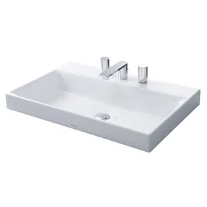 Chậu rửa lavabo đặt bàn TOTO LW1617C