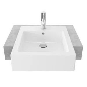 Chậu rửa lavabo bán âm TOTO LW642CJW/F