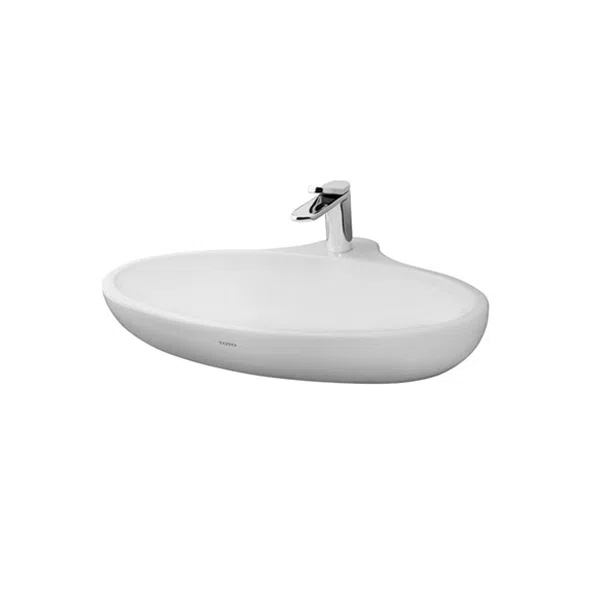 Chậu rửa lavabo đặt bàn TOTO LW813CJW/F