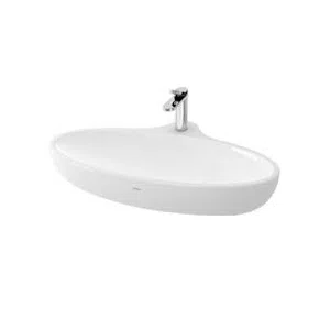 Chậu rửa lavabo đặt bàn TOTO LW814CJW/F
