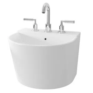 Chậu rửa lavabo TOTO LW898JW