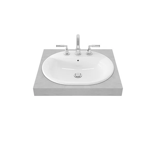 Chậu rửa lavabo dương vành TOTO LW899J