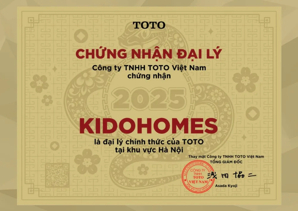 TOTO KIDOHOMES - Địa Chỉ Bán Thiết Bị Vệ Sinh TOTO Chính Hãng Tại Hà Nội