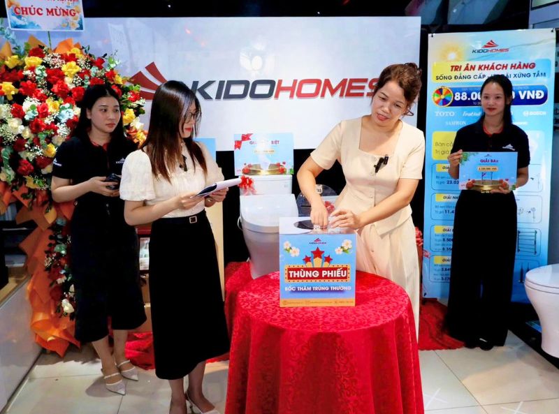 Công bố danh sách khách hàng trúng thưởng chương trình Sống đẳng cấp cùng TOTO Kidohomes