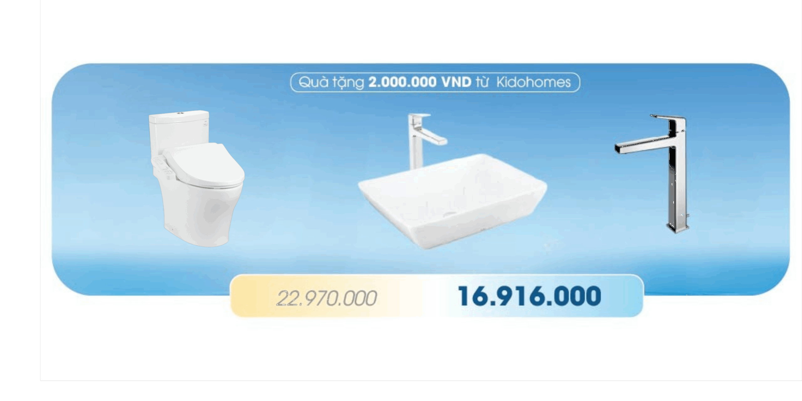 Combo Thiết Bị Vệ Sinh TOTO