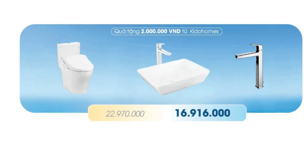 Combo Thiết Bị Vệ Sinh TOTO