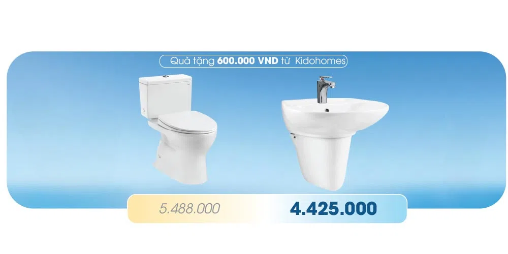 Combo Thiết Bị Vệ Sinh TOTO 4