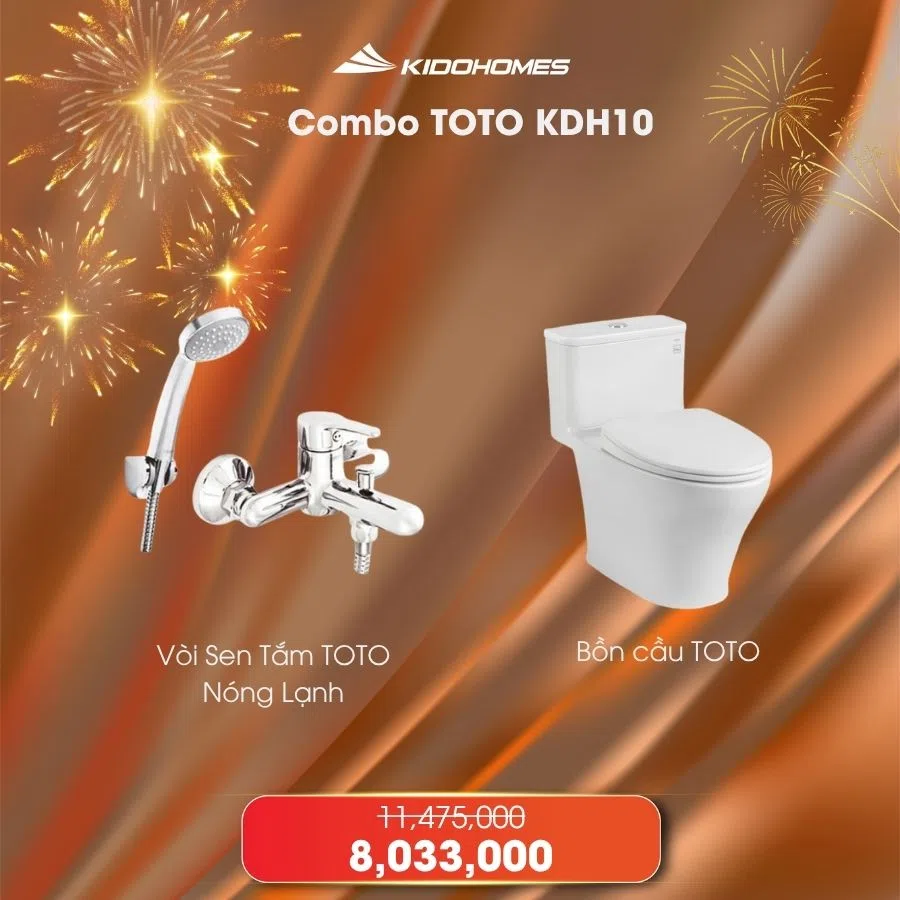 Combo thiết bị vệ sinh TOTO KDH10