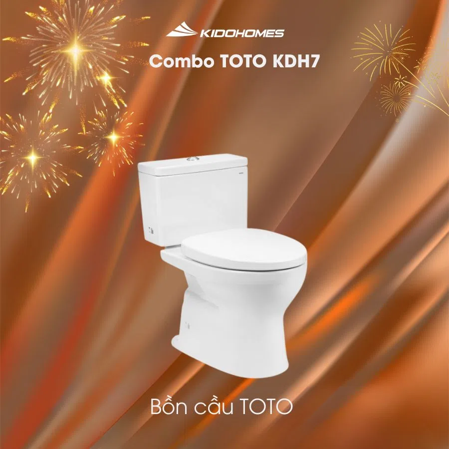 Combo thiết bị vệ sinh TOTO KDH7