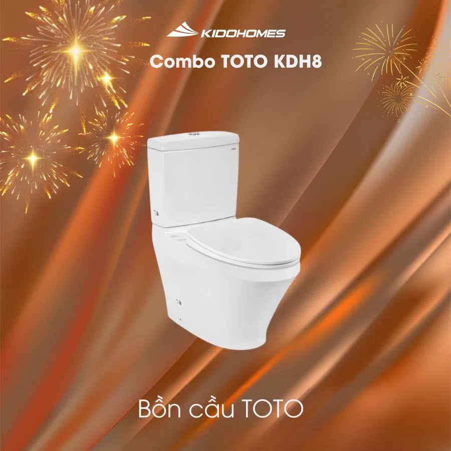 Combo thiết bị vệ sinh TOTO KDH8
