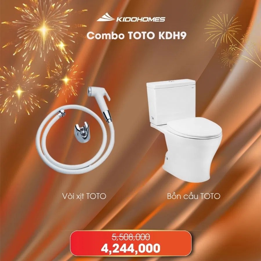 Combo thiết bị vệ sinh TOTO KDH9