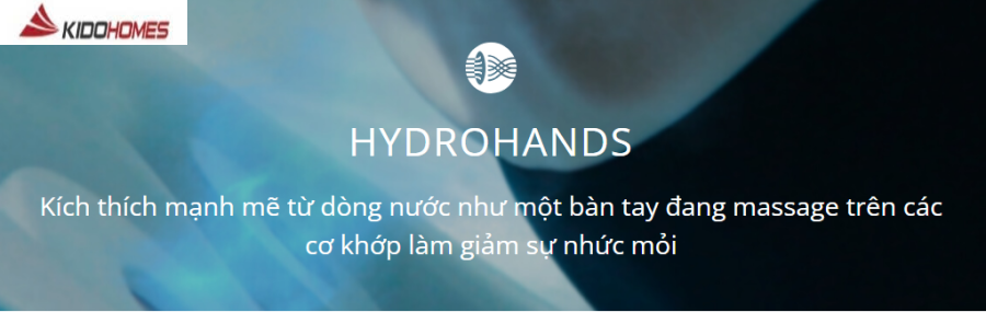 Bồn tắm không gian TOTO – công nghệ hydrohand