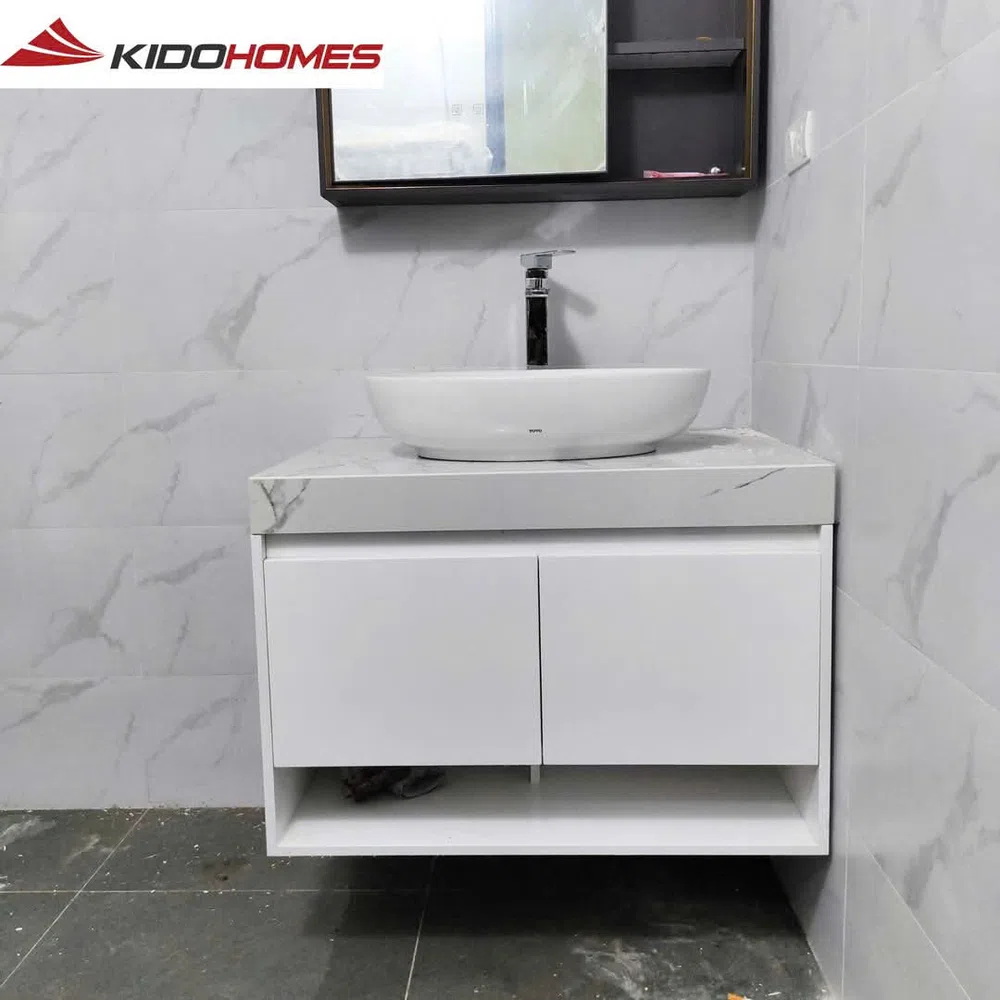 Công trình thi công TOTO: Lắp đặt chậu đặt bàn TOTO cho khách hàng