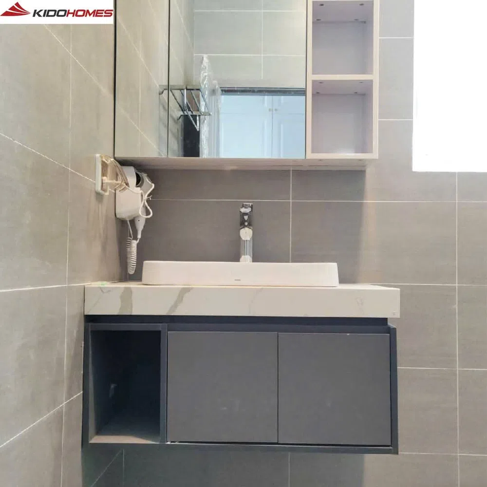 Công trình thi công TOTO: Lắp đặt chậu đặt bàn TOTO cho khách hàng
