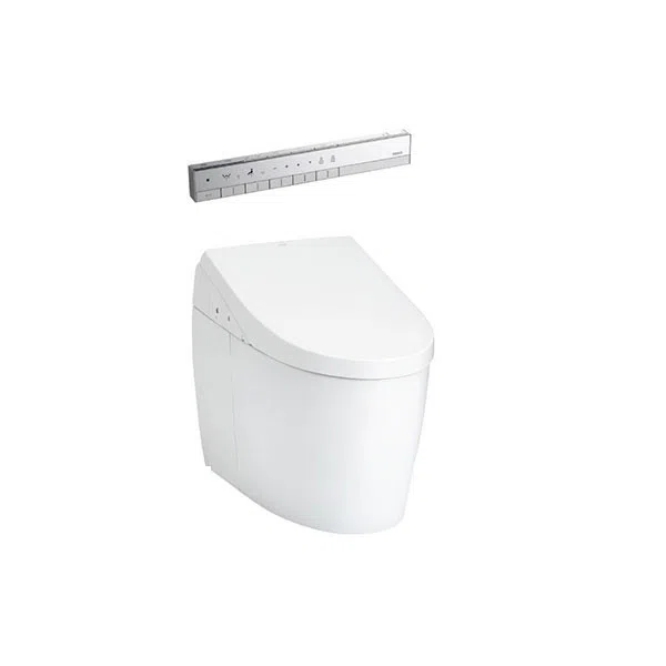 Công trình thi công TOTO: lắp đặt bồn cầu điện tử Neorest CS988VT tại gia đình chị Đức - Bồn cầu điện tử thoát ngang TOTO NEOREST CS989PVT/TCF9788WZ (CS989PVT#NW1/TCF9788WZ#NW1/T53P100VR)