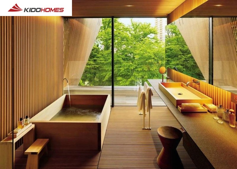 Đặc điểm nổi bật của phòng tắm kiểu Nhật